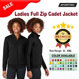 Sport-Tek® Women’s Lightweight Full Zip Cadet Jacket