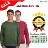 Jerzees® Adult Fleece Crewneck Sweatshirt