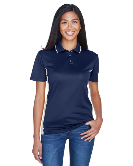 UltraClub® Ladie's Cool & Dry Sport Two-Tone Polo