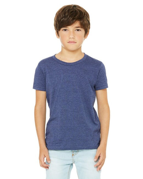 Bella + Canvas® Youth CVC Jersey Crewneck Short Sleeve T-Shirt