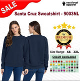Next Level® Santa Cruz Crewneck Long Sleeve Sweatshirt