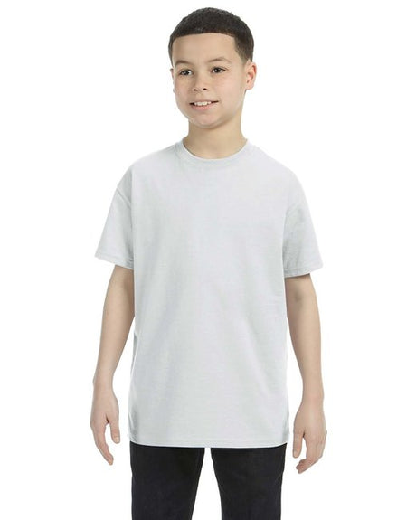Gildan® Youth Heavy Cotton Short Sleeve Crew Neck T-Shirt