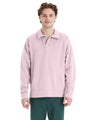 ComfortWash by Hanes® Garment Dye Polo Collar Sweatshirt - GDH490