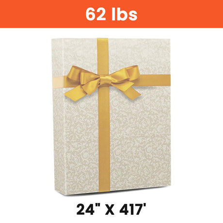 Wedding Wrapping Paper 24 ''*417 ' 62 lbs