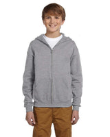 Jerzees® Youth NuBlend Fleece Full-Zip Hooded Sweatshirt