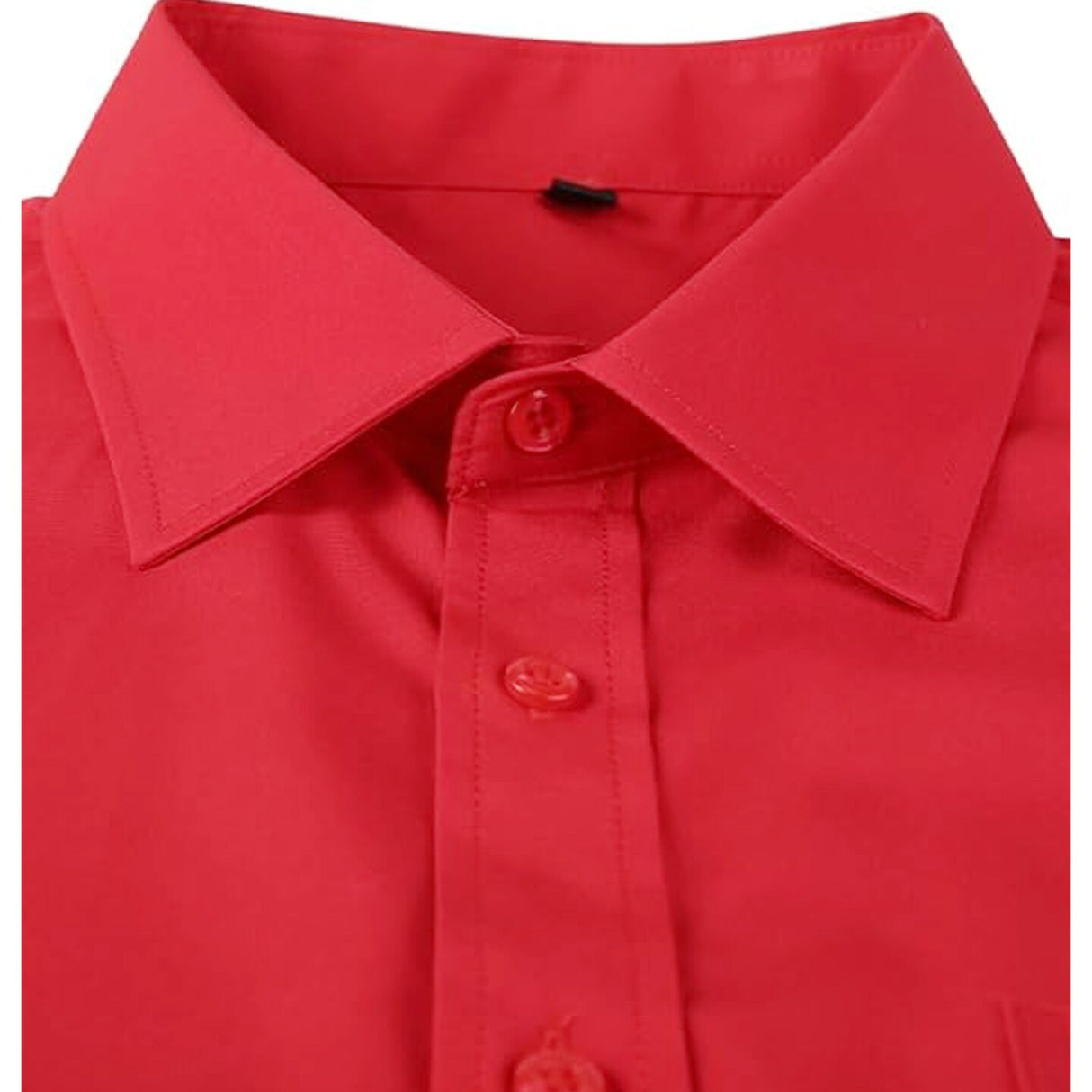 Red Long Sleeve Polo Shirt
