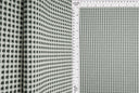 Checkered Jacquard Liverpool Knit Fabric