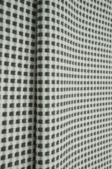 Checkered Jacquard Liverpool Knit Fabric