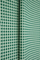 Checkered Jacquard Liverpool Knit Fabric