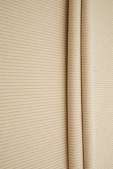 Cupro Modal Double Knit Beige Rib