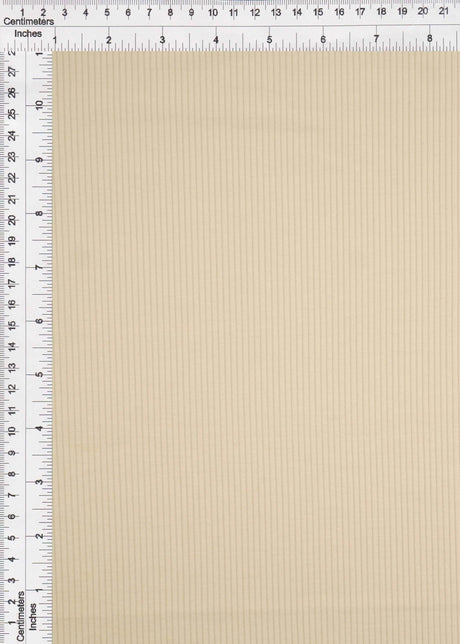 1 Yard Rayon Polyester Spandex 260 GSM Cupro Modal Double Knit Rib Fabric Soft 54" Width