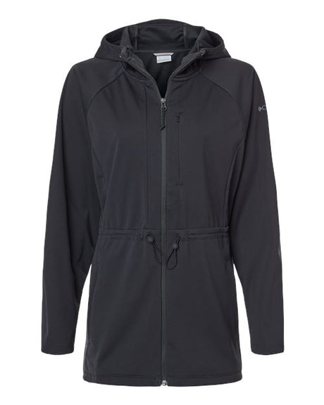 Columbia Women's Flora Park II Soft Shell Long Length Jacket