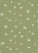 Pointelle Floral Stretch Knit Fabric