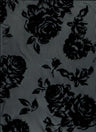 Floral Flocked Mesh Stretch Fabric 56/57" Wide – 100 GSM