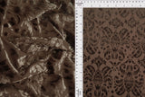 Velvet Damask Knit Fabric