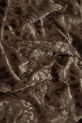 Velvet Damask Knit Fabric
