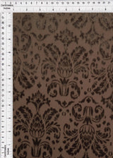 Velvet Damask Knit Fabric 55" Wide