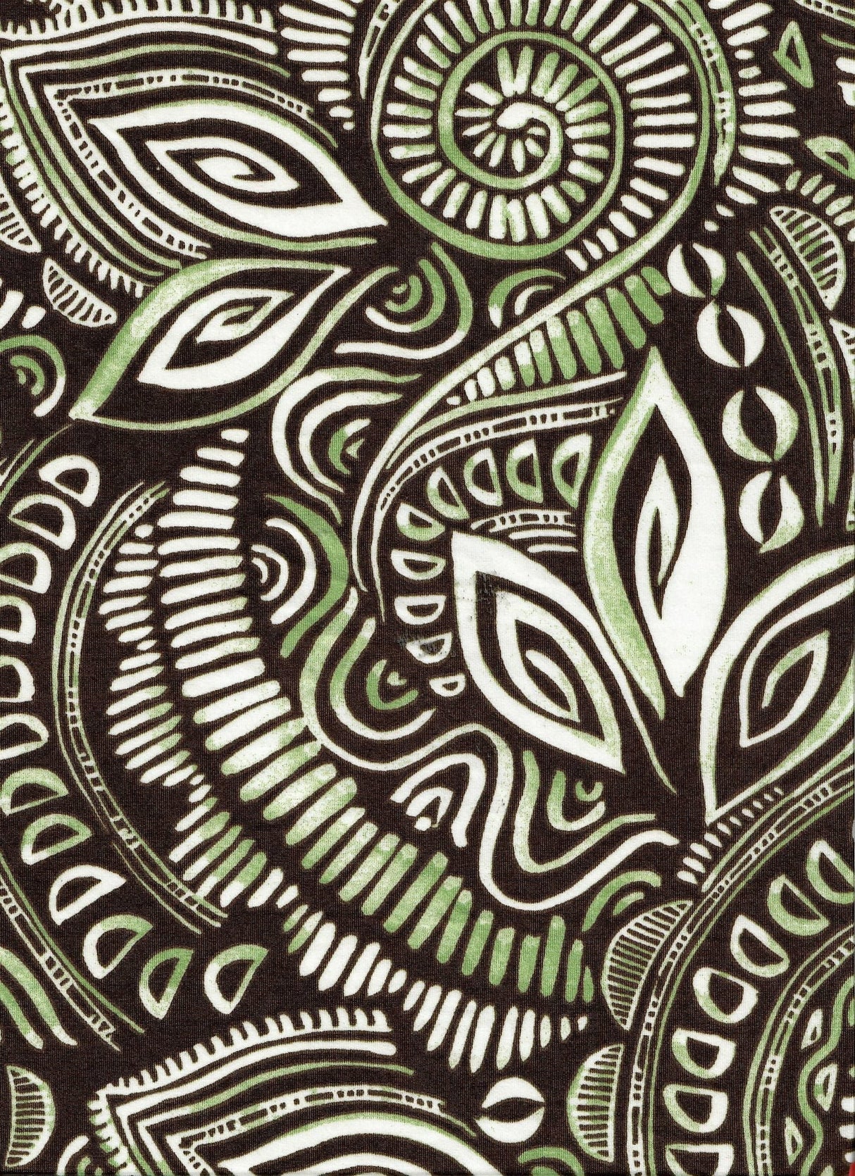 Printed DTY Stretch Knit Tribal Boho