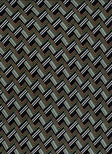 Chevron Print Brushed DTY Stretch Knit Fabric