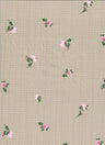 1 Yard Pointelle Ditsy Rib Knit Fabric, 58/60? Wide Polyester Rayon Spandex Blend