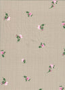 Pointelle Rib Knit Ditsy Daisy Floral