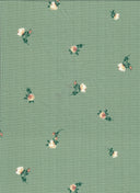 Pointelle Rib Knit Ditsy Daisy Floral