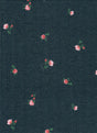 Pointelle Rib Knit Ditsy Daisy Floral