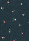 Pointelle Rib Knit Ditsy Daisy Floral