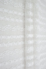 Chevron Lace Textured Knit