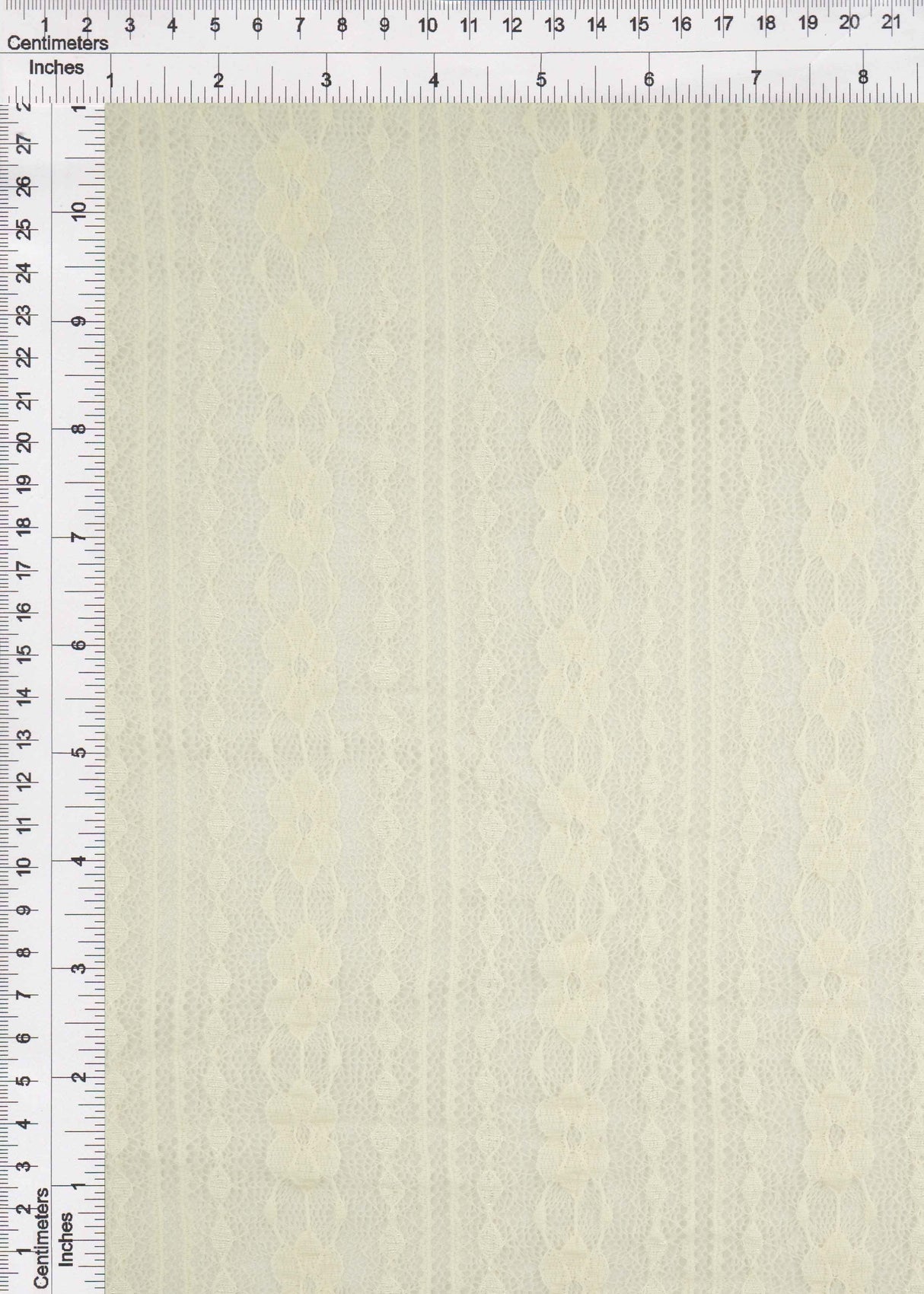 Floral Lace Textured Knit Fabric