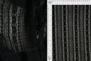 Floral Lace Textured Knit Fabric