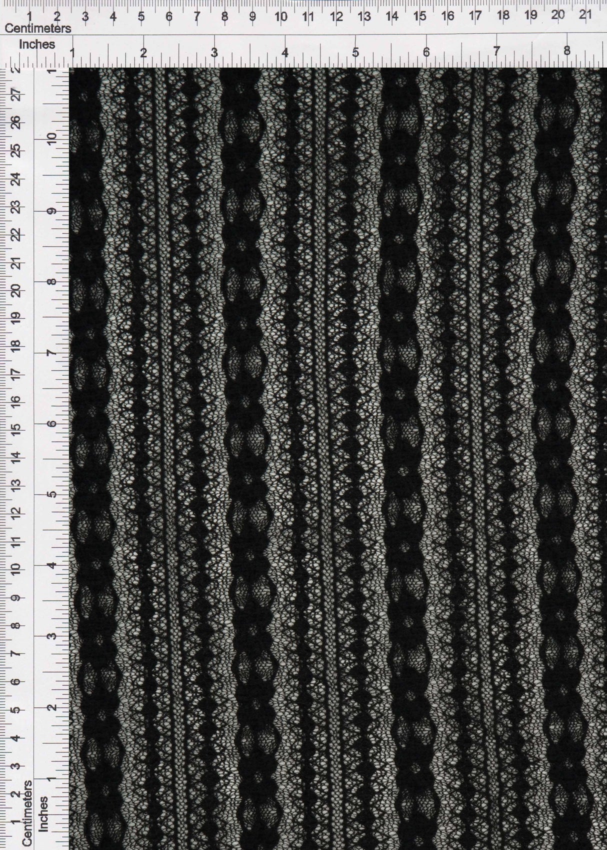 Floral Lace Textured Knit Fabric