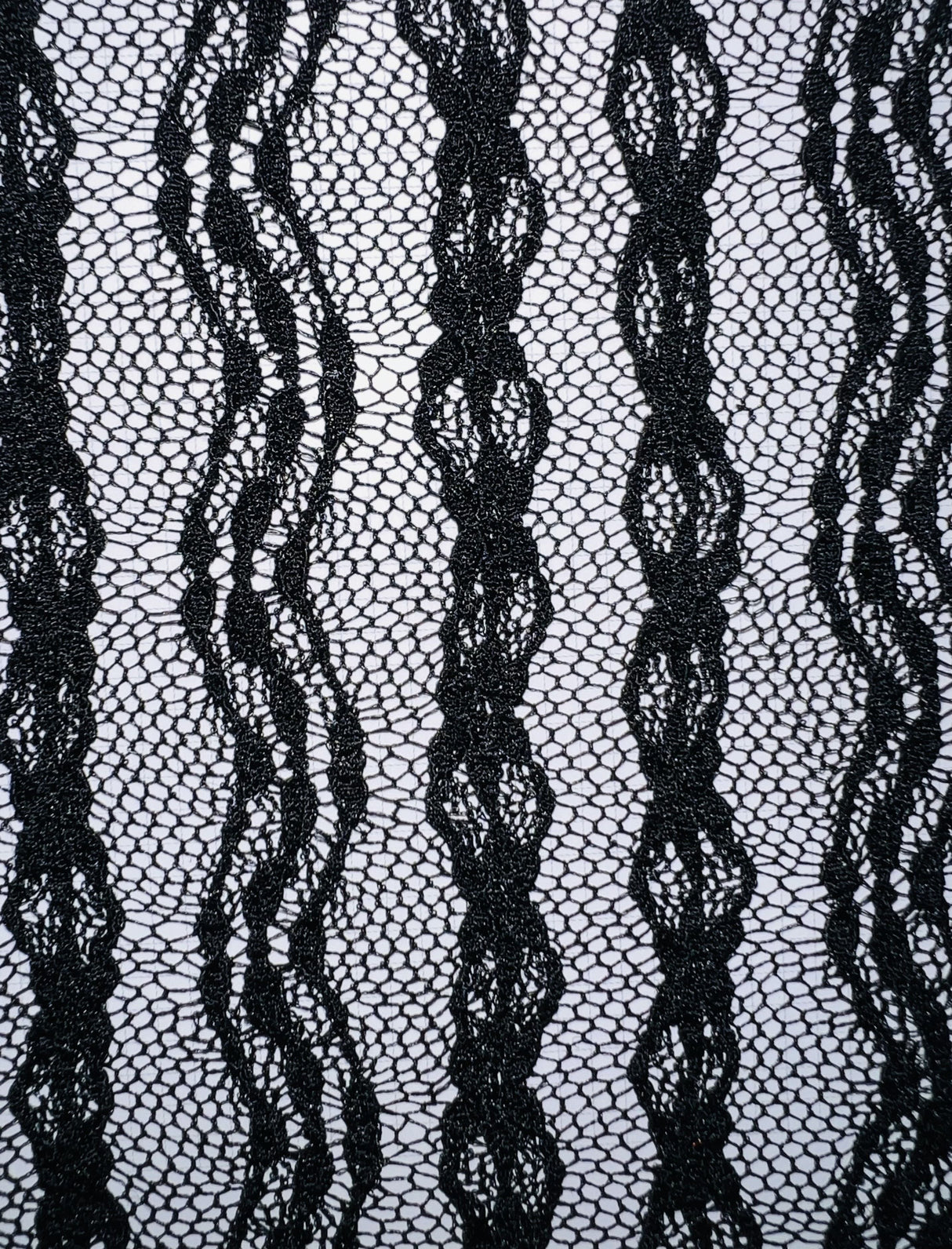 Chevron Lace Textured Knit