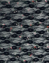 Ditsy Lace Digital Print Fabric 92 Polyester 8 Spandex Stretch 56/58 Inches Wide