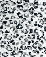 Leopard Print Stretch Lace Fabric