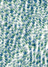 Abstract Print DTY Knit Fabric Blue