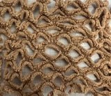 Big Fishnet Mesh Fabric Solid Open Weave, 58/60” Wide Lightweight Polyester