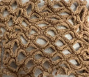 1 Yard Big Fishnet Mesh Fabric, 58/60'' Wide 100% Polyester