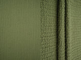 Waffle Crepe Solid Knit Fabric