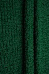 Waffle Crepe Solid Knit Fabric