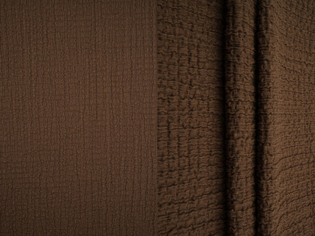 Waffle Crepe Solid Knit Fabric