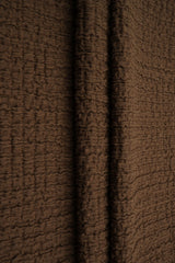 Waffle Crepe Solid Knit Fabric