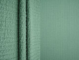 Waffle Crepe Solid Knit Fabric