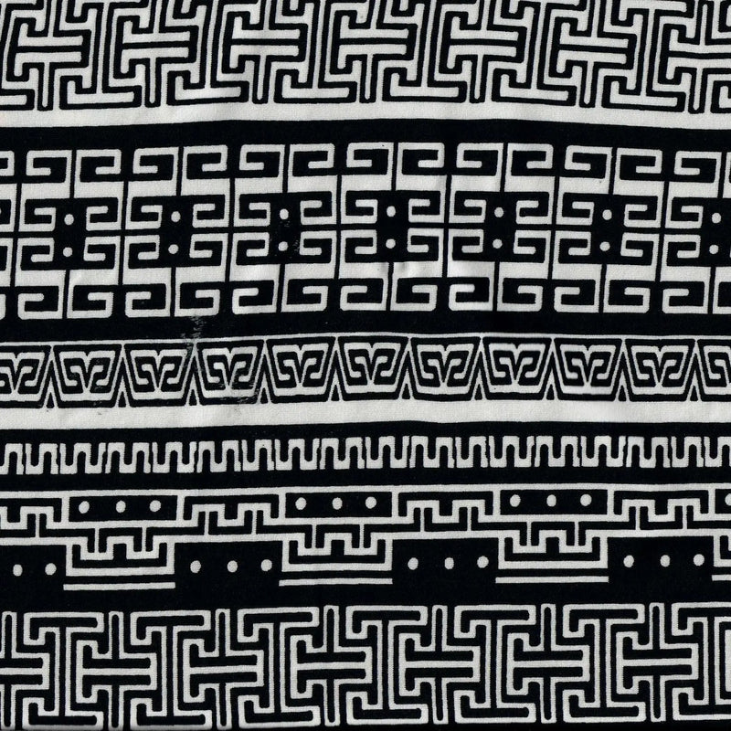 1 Yard Lightweight DTY Geometric Print Knit Fabric 58/60 Inches Wide