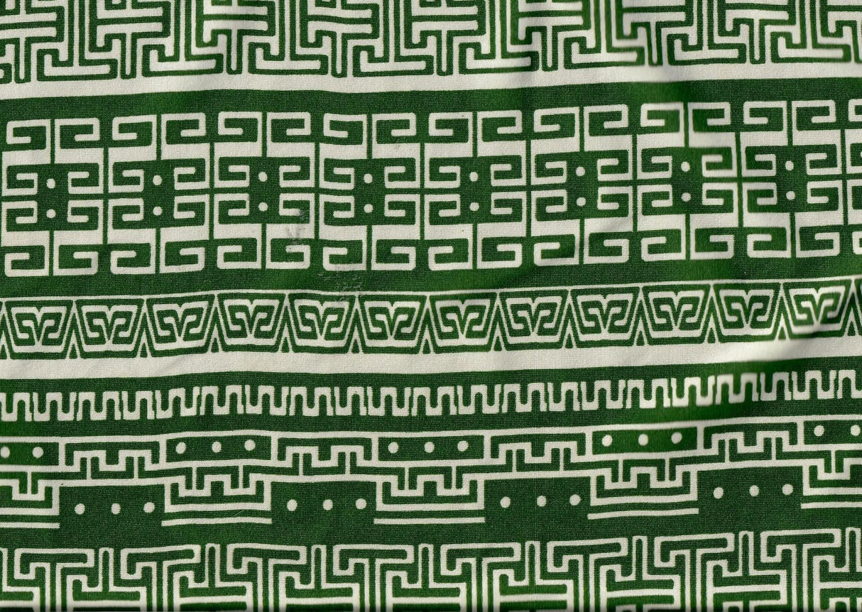 Geometric DTY Stretch Knit