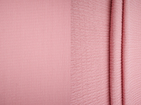 1 Yard Solid Crinkle Jersey Knit Fabric Soft Stretch 58 Inches Wide