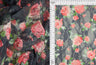 Floral Lace Print Fabric 92 Polyester 8 Spandex Soft Stretch 56/58 Inches Wide