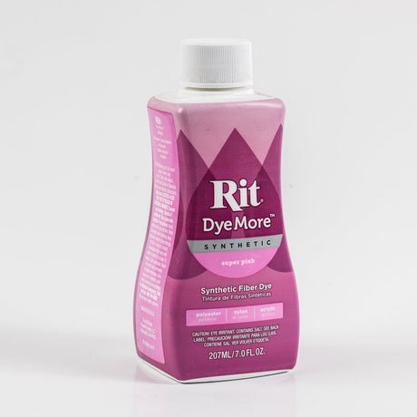 Rit DyeMore Synthetic Fiber Dye - Super Pink - 7oz Bottle