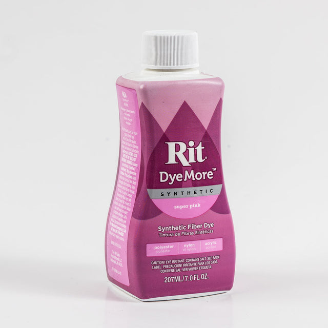 Rit DyeMore Synthetic Fiber Dye - Super Pink - 7oz Bottle
