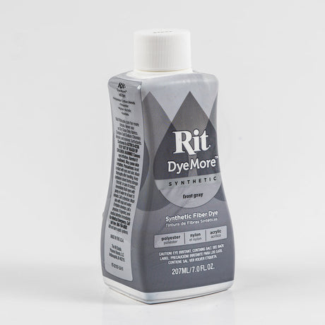 Rit DyeMore Synthetic Fiber Dye - Frost Gray - 7oz Bottle